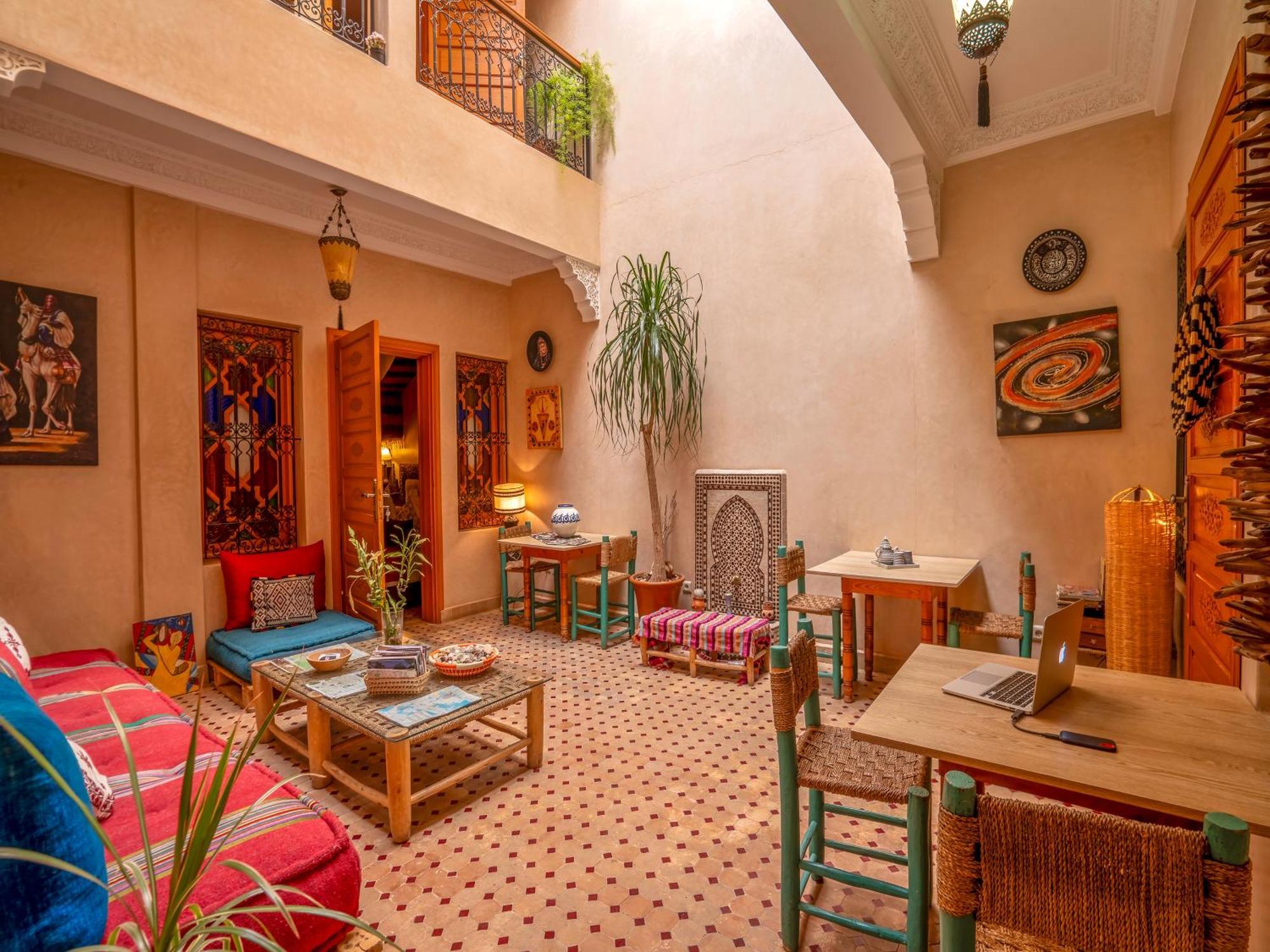 Riad Majdoulina Chez Jiji Marrakesh Bagian luar foto