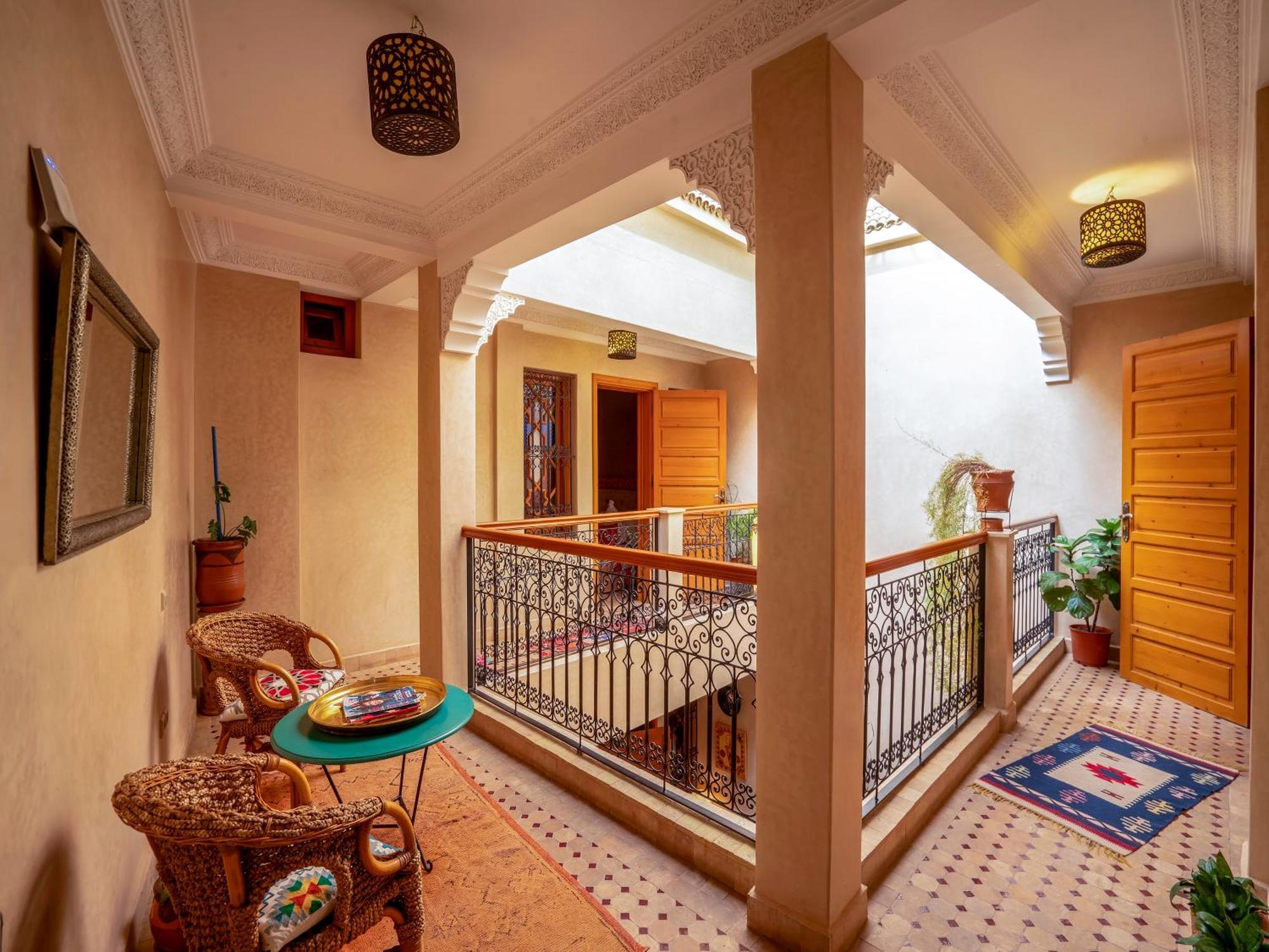 Riad Majdoulina Chez Jiji Marrakesh Bagian luar foto