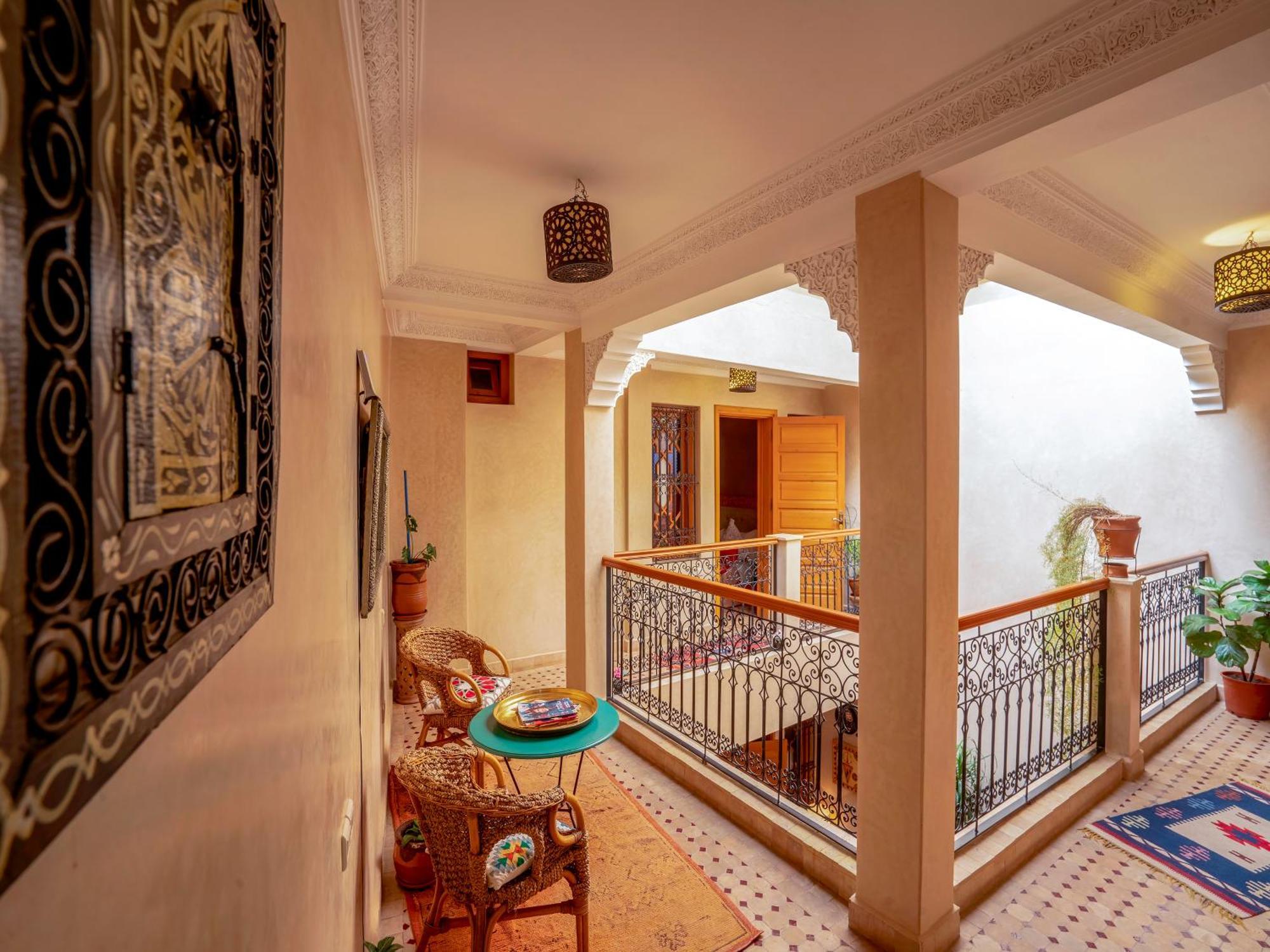 Riad Majdoulina Chez Jiji Marrakesh Bagian luar foto