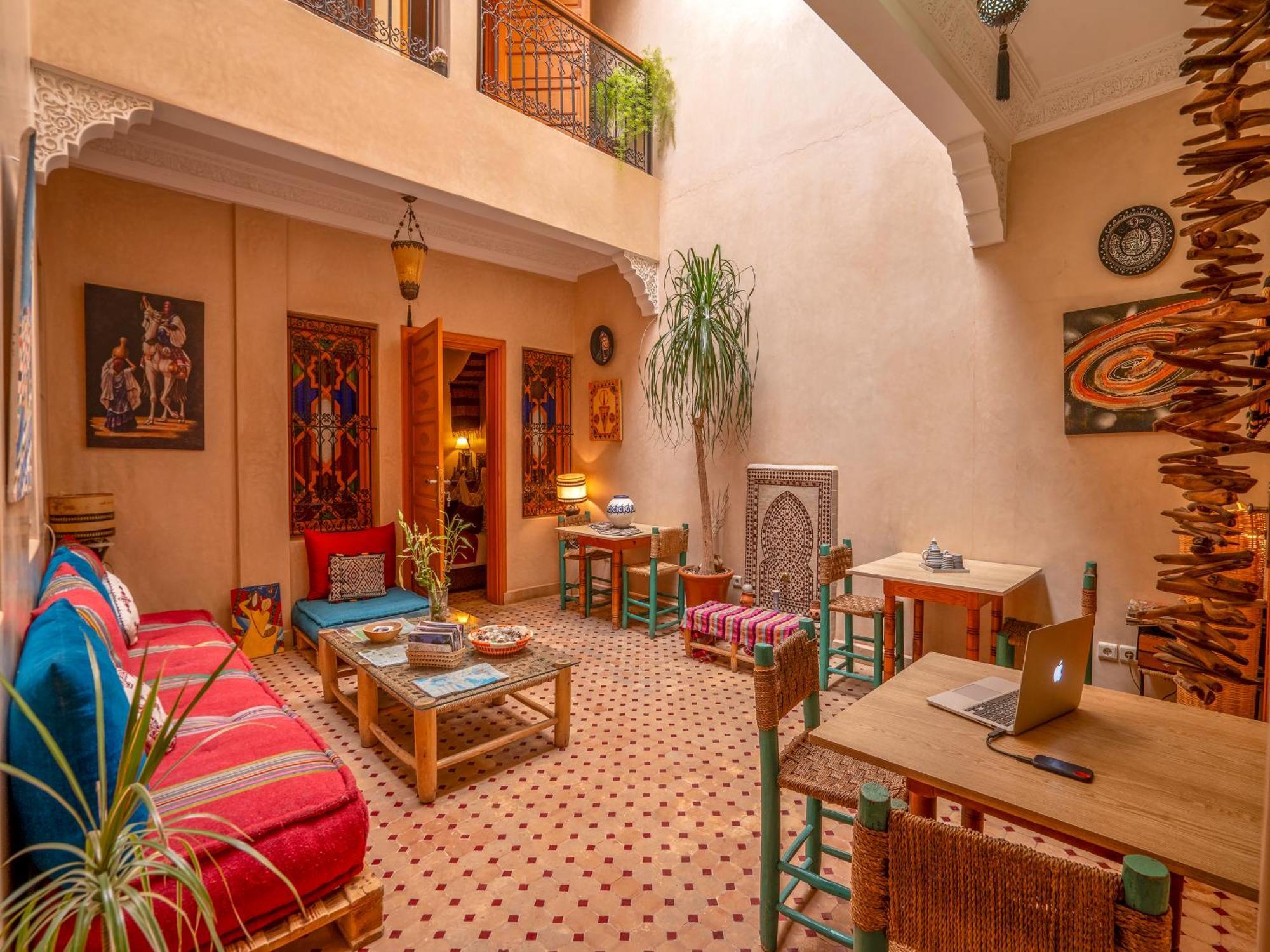 Riad Majdoulina Chez Jiji Marrakesh Bagian luar foto