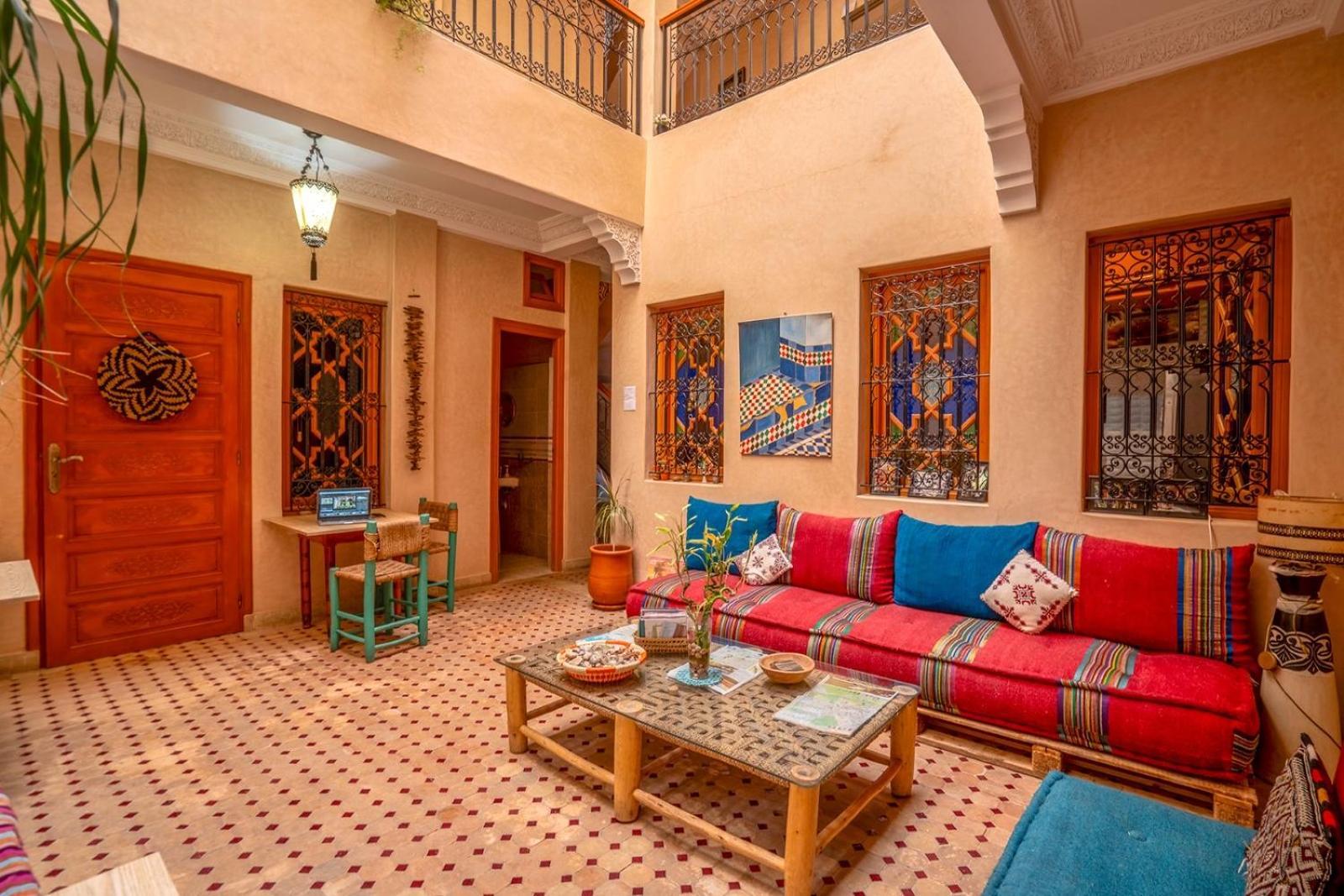 Riad Majdoulina Chez Jiji Marrakesh Bagian luar foto