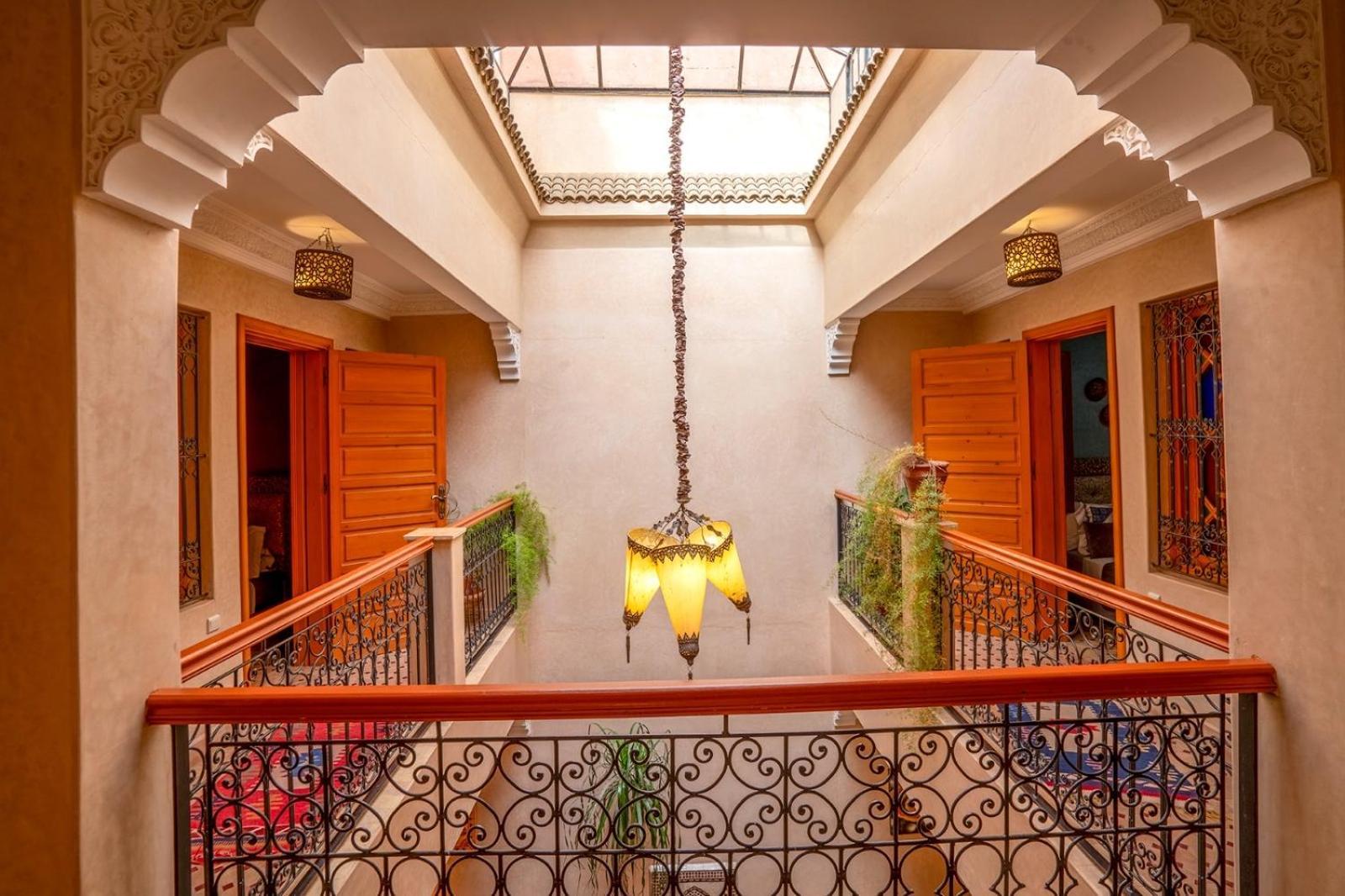 Riad Majdoulina Chez Jiji Marrakesh Bagian luar foto